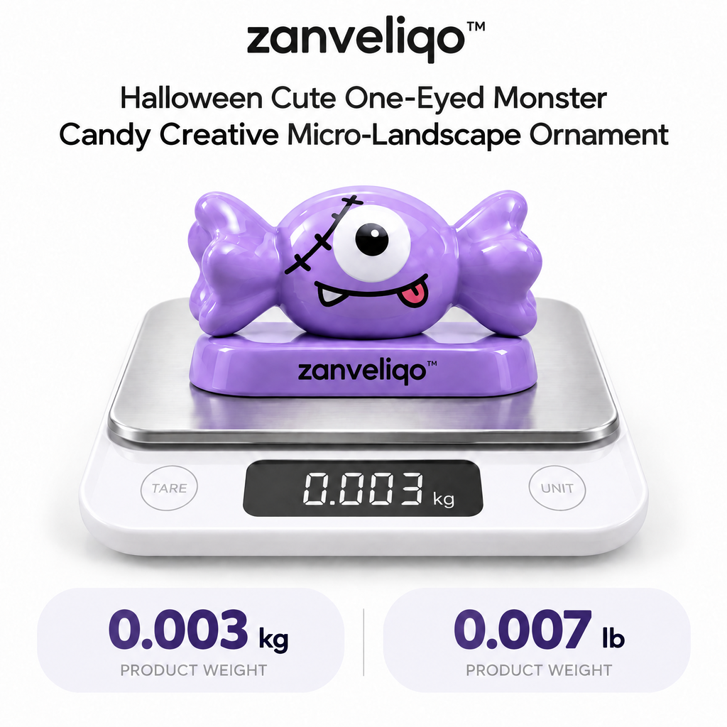 zanveliqo™ Halloween Cute One-Eyed Monster Candy Creative Micro-Landscape Ornament